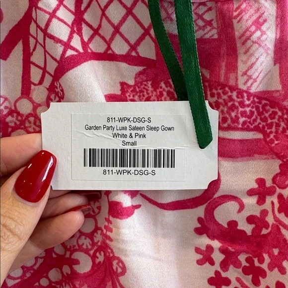 NWT Garden Party Luxe-Sateen Sleep Gown or Cover Up by Jaye’s Studio - Picture 3 of 5